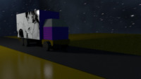 LightWaveでトラックのgifを作りました サムネイル