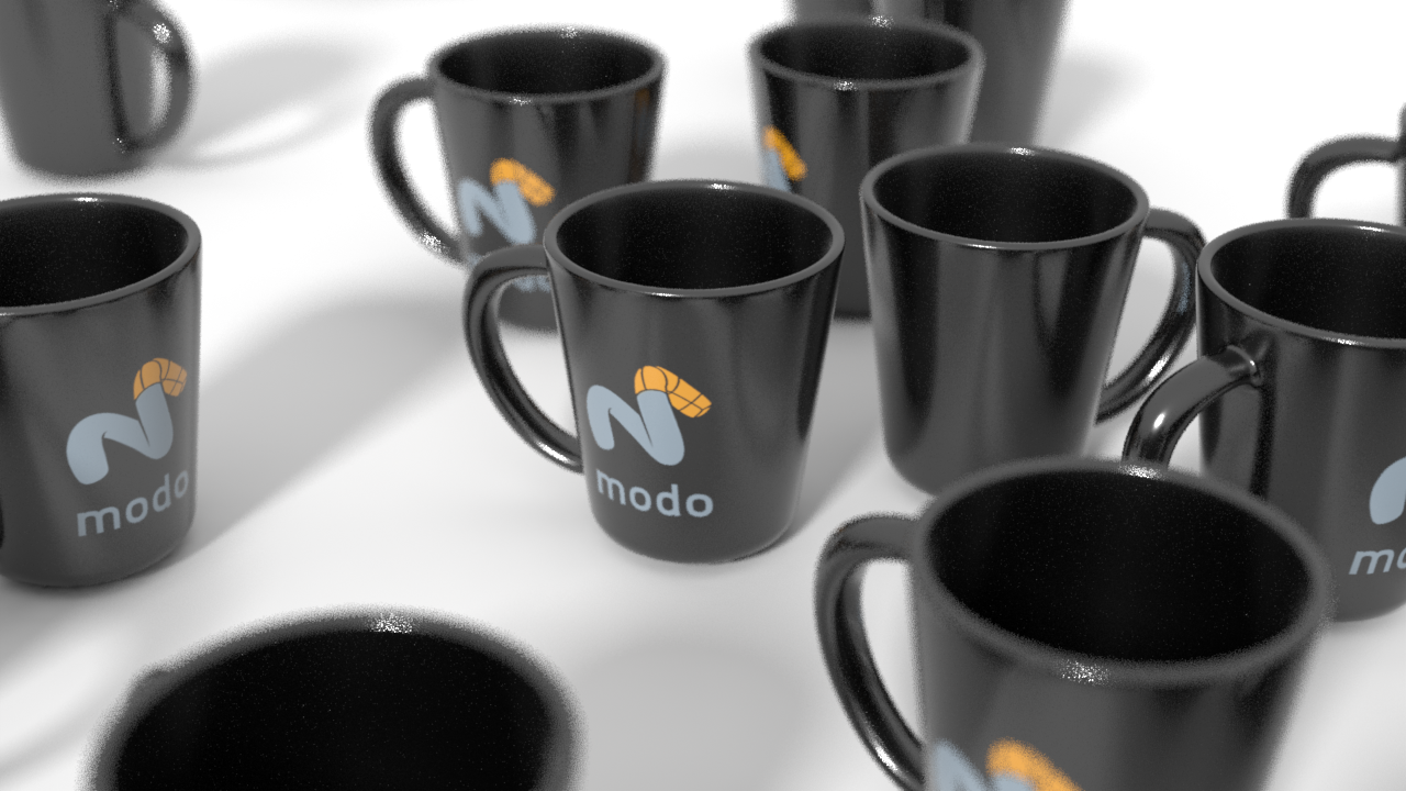 MODO indieでマグカップを作りましたほしぶどう宮野ともちか